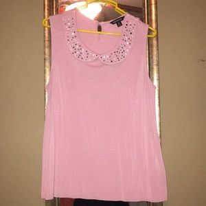 Peter Pan Neck-Dressy Tank